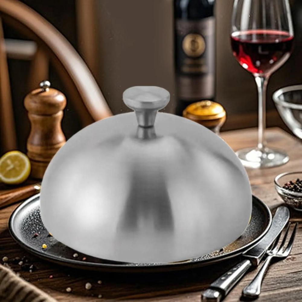 כיסוי מזון מנירוסטה עגול כיסוי מסעדה מטבח גאדג'טים כיפה כיסוי המבורגר מלון