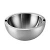 Reliable 16cm Across Metal Serving Bowl With Ventilation Design Maintains Food Quality Great For Entertaining Or Everyday Meals