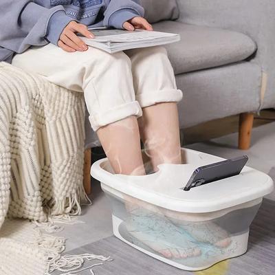 Găletă de masaj pliabilă pentru baie de picioare Găleată de înmuiere Bazin pliabil pentru baie de picioare Găleată pentru baie de picioare Cadă de baie pentru saună de uz casnic Cadă de baie de pedichiură