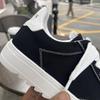 Scarpe Casual da Skateboard da Uomo Europee Versatili con Suola Spessa e Lacci
