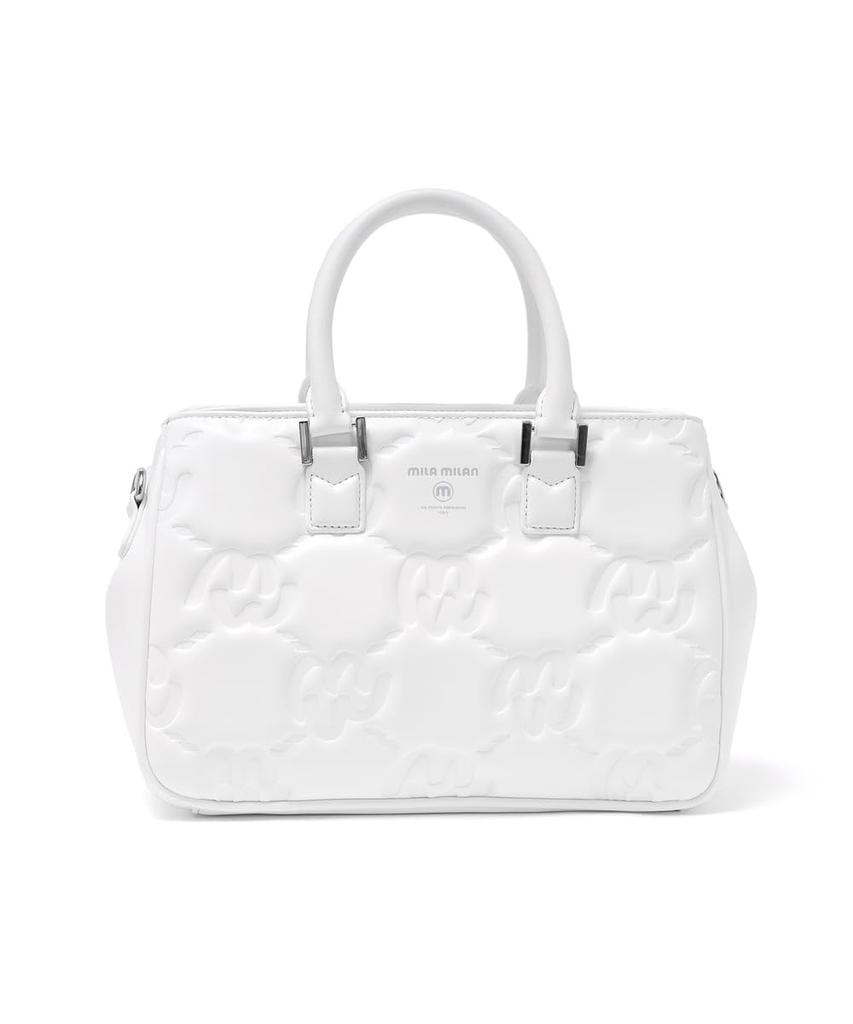 Miramilan Carina Mini Tote Bag, Men'sUnisexWomen's, No. 263501 (White)