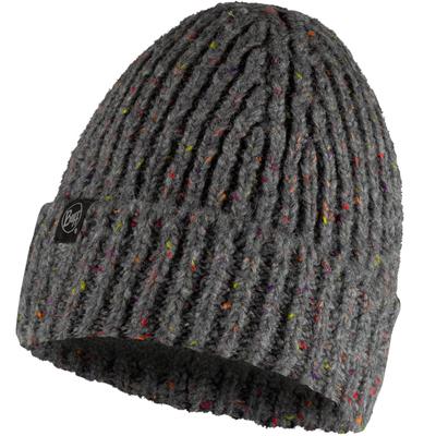BUFF Gestrickte Fleecemütze, Unisex-Mütze in Grau