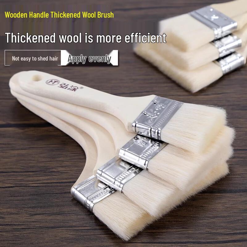 Multipurpose Soft Wool Brush