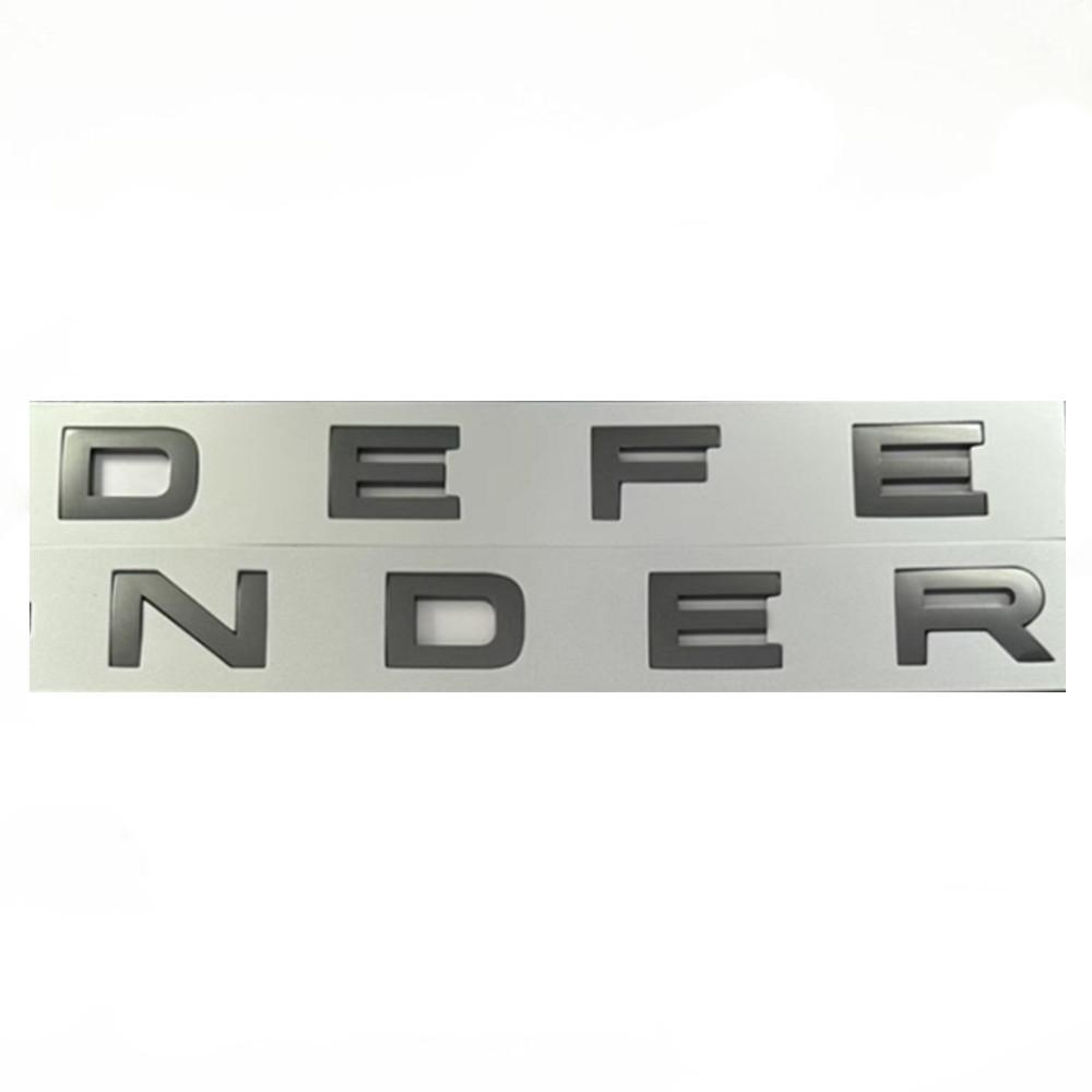 3d ABS Logo Letters Car Front Hood Bonnet Badge Rear Trunk Stickers Decals Emblem Accessories