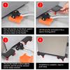 500KG Heavy Duty Furniture Lifter Transport Mover Sliders Furniture Roller Furniture Dolly Labor-Saving Furniture Mover Tools