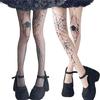 Atmungsaktive Spinnennetz-Design-Strumpfhosen für Damen Bequemes elastisches Nylonmaterial Perfekt für den täglichen Gebrauch