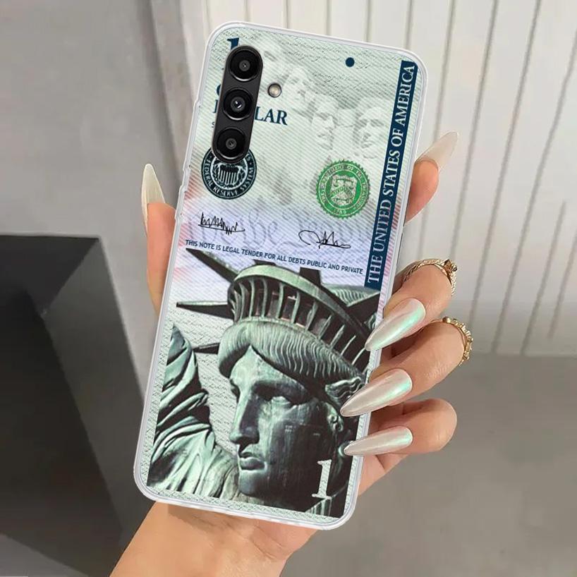 Banknote Dollar Cash Money Phone Case for Samsung Galaxy A16 A26 A36 A56 A15 A25 A35 A55 A14 A24 A34 A54 A13 A23 A33 A53 A05S A0