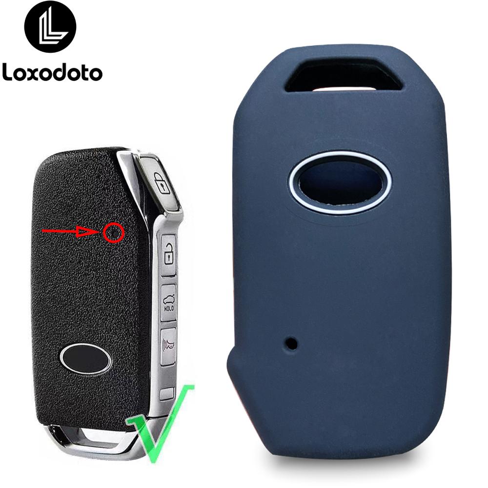 

Silicone key caps Holder Car Key Cover Case for Kia Ceed Soul Sportage Nq5 Niro Cerato Telluride K5 Sorento Seltos 2022-2025