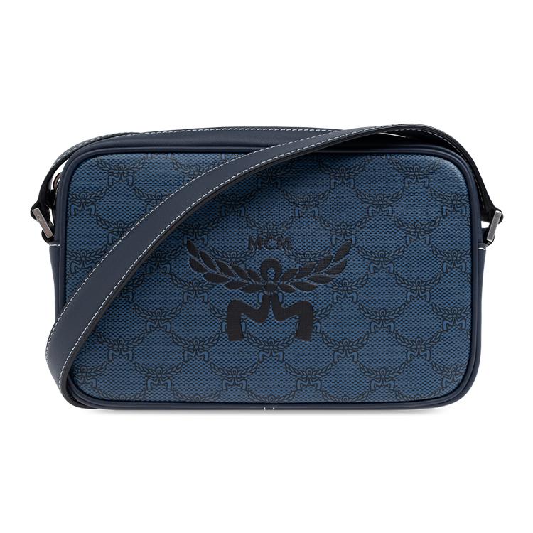 

MCM Himmel Classic Logo Napa Leather Shoulder Bag Crossbody Bag Women bags Dark-Blue MMRESAC01VC001 Basic Set (Bag+Dust Bag)
