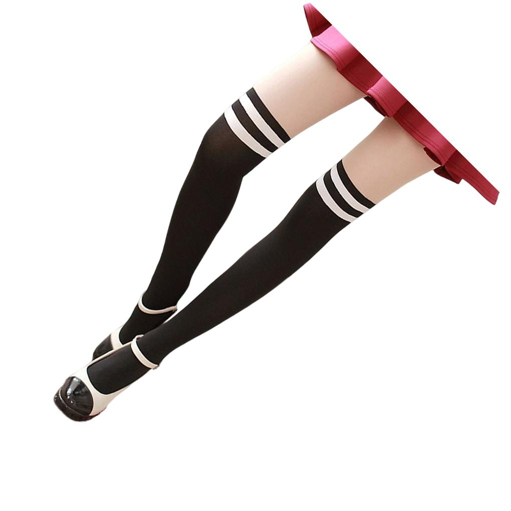 Women Girl Mock Knee Fashion Sexy High Hosiery Thin Pantyhose Tights Stockings