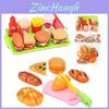 Imaginative Pretend Play Food Set For Kids With Burger Sandwich And French Fries