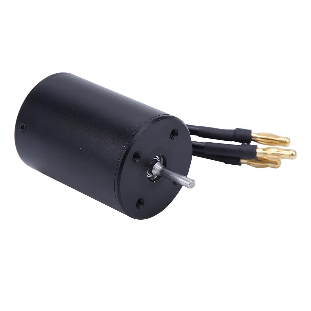 1 10 Brushless Car Accessory 3650 Brushless Motor Waterproof All Black Customized Non Inductive RC Toy Motor