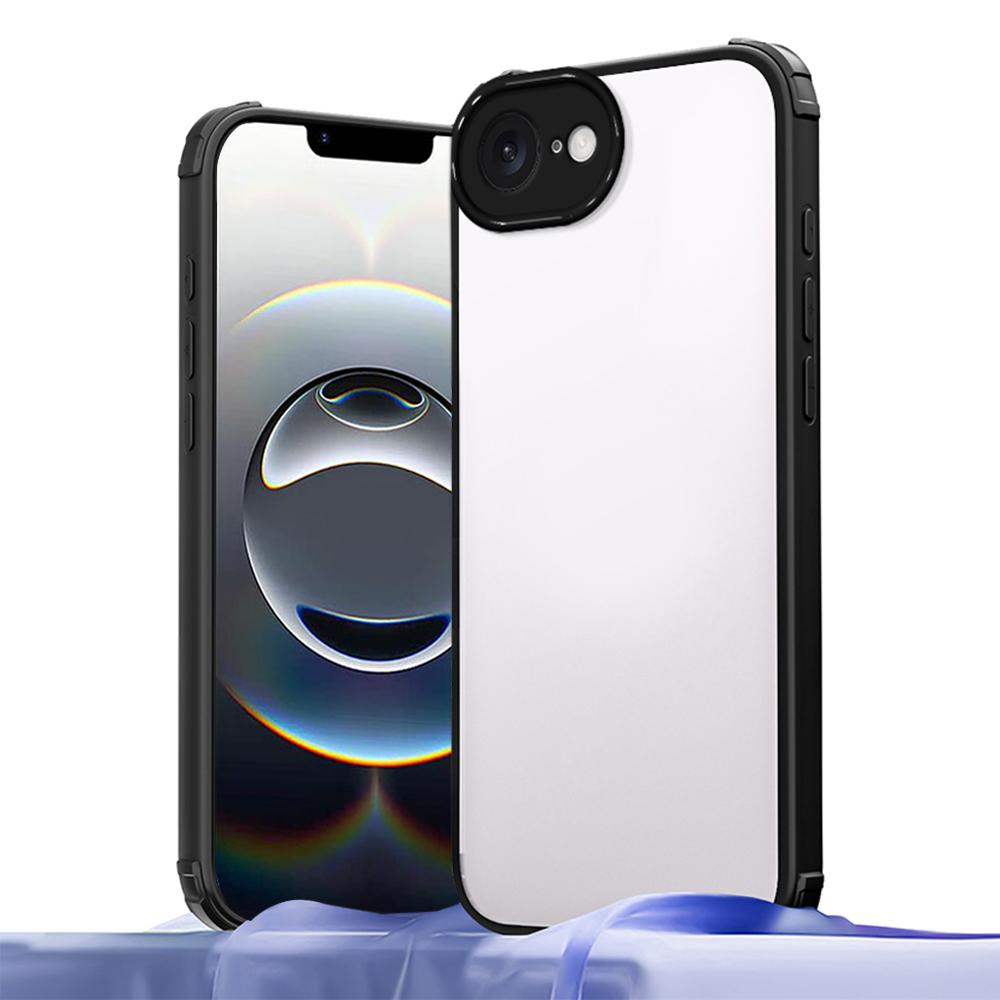 For iPhone 16e Case Reinforced Corner Shockproof TPU + Acrylic Phone Cover