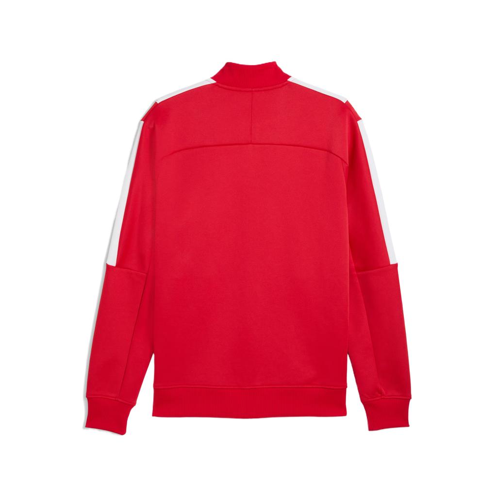 Puma Scuderia Ferrari MT7 Baseball Collar Logo Long Sleeve Jacket Men Jackets 635833-02