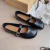Retro Platform Mary Jane Shoes Women's 2025 Autumn New Fashion Versatile Sports Casual Lightweight Non-slip Small Single Shoes