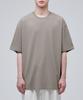 MUSINSA STANDARD [Cooltandard] Oversized Crew Neck T-Shirt [Dusty Beige]