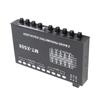 Car Audio Equalizer Adjustable 5 Bands Precise Tuning EQ Tuning Crossover Amplifier Graphic Equalizer