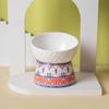Ceramic Cat Bowl Creative Pet Drinking Feeder Bohemian Style Dog Food Feeding Basin  Pet Snack