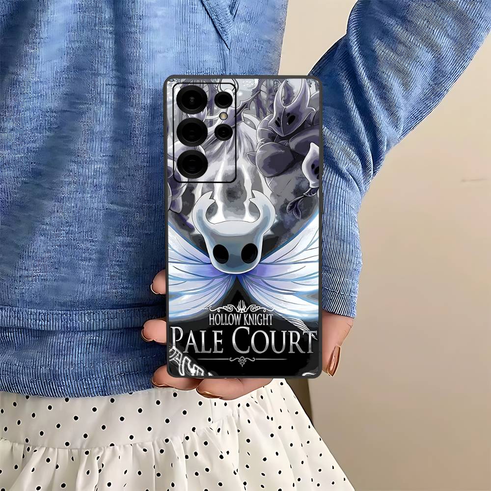 Game H-Hollow K-Knight Phone Case For Samsung S 24 Fe 25 Ultra Plus 20 Lite 21 30 22 23 24 22 Ultra 5G Fundas