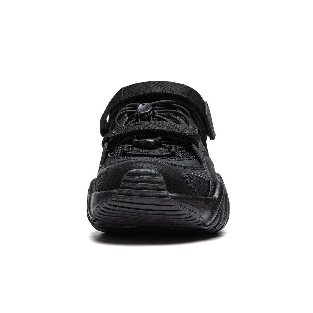 Li Ning Chuan You Comfortable Versatile Thick Sole Height Increasing Shock Absorbing Wear Resistant Low Top Casual Shoes Women Casual Shoes AGCU184-3