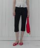 Teuwi Delk Slit Capri Pants