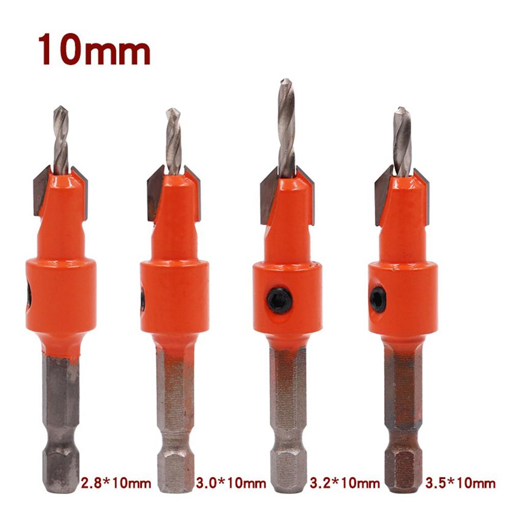 

Прочное сверло HCS Домашние электроинструменты Салатная дрель 8mm 4Pcs Set