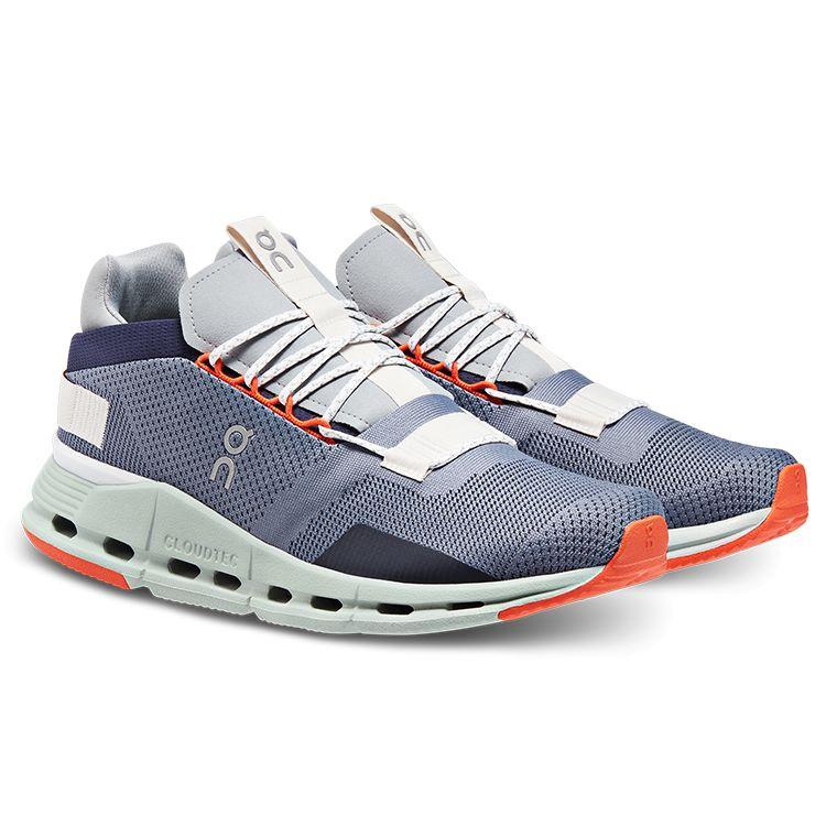 ON Cloudnova Metal Mineral Men Sneakers Grey 26.98315