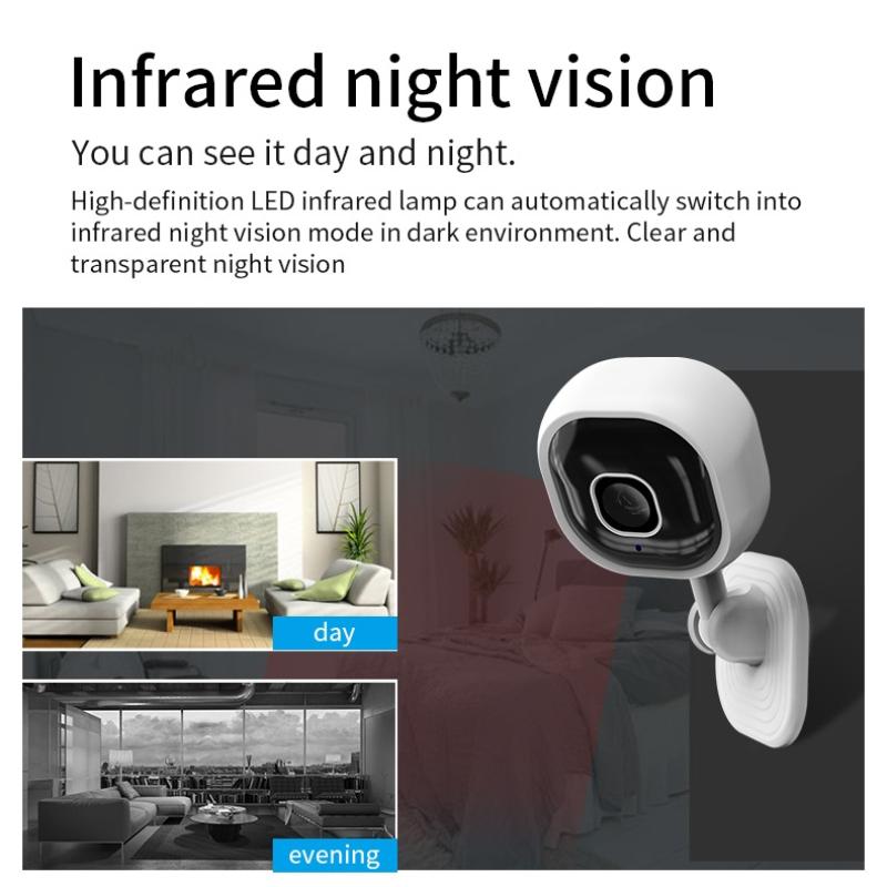 1080P HD WIFI Camera, Indoor Security Camera, Night Vision, Two-Way Audio, Human Detection, Security Camera