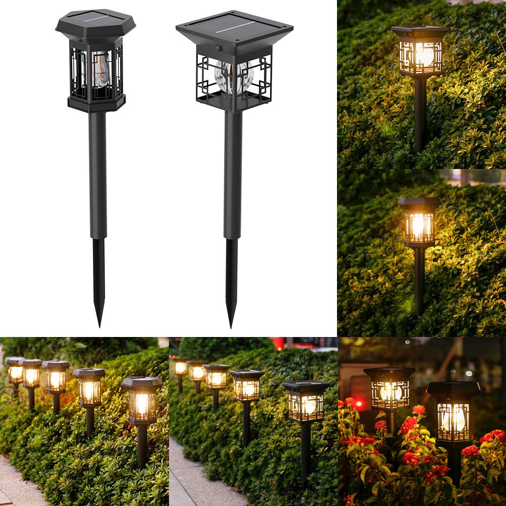 Waterproof Solar Lawn Light for Outdoor Villa Courtyard Decoration and Garden Landscape