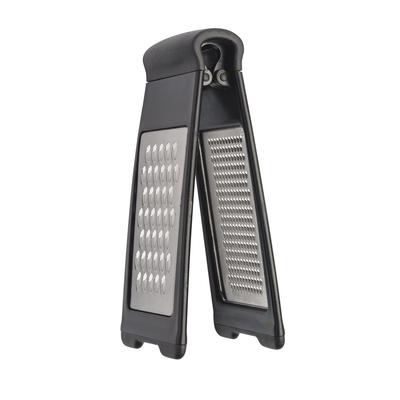 Multifunctional Stainless Steel Folding Grater Zester Ergonomic Handle Easy Storage Sharp Blades Easy To Clean Kitchen Tool