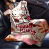 1pc Hello Kitty Autumn Leaves Blanket - Seasonal Home Decor, All Seasons, Comfortable and Machine Washable, Perfect Gift for Everyone, Perfe