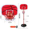 Basketballkorb 63-150 cm Kleinkind Verstellbarer Ständer Rack Spielzeug für Kinder Baby Outdoor Indoor Ball Sport Korb Halter Korb Spiel