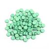 100pcs 7mm Acrylic Beads Solid Color Flat Round Loose Spacer Beads For Jewelry Making DIY Handmade Bracelet Necklace Accessories