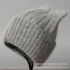New autumn and winter versatile casual knitted wool hat children's outdoor warm cold sweet cold hat pullover hat tide