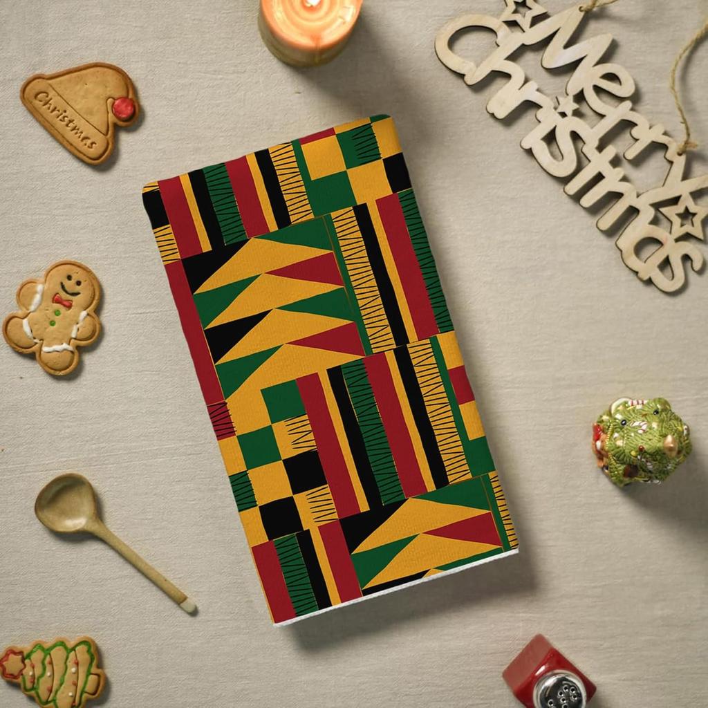 Happy Kwanzaa Kitchen Towels n n Heritage Festival Dish Towels Harvest Kinara Decor Kwanzaa Decorations for Home Party