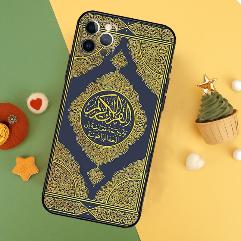 Holy Quran Arabic Phone Case For iPhone 17 16 16E 15 14 12 11 13 Pro Max 12 13 Mini 17Air Shockproof Cover