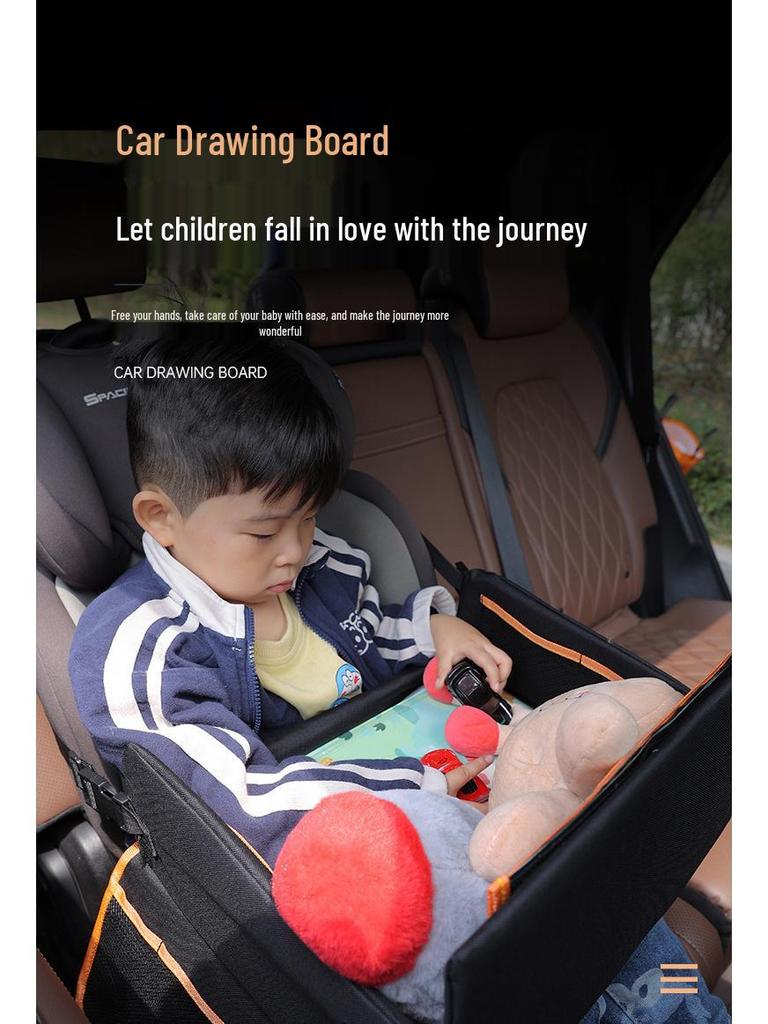Portable Erasable Car Drawing Board for Kids