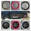 Tesla Model Y 19" Wheel Hub Protector - Anti-Scratch Decorative Edge Wrap Cover