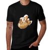 Bun Bun The Cinnamonroll Kitten Tshirt Sports Casual Short Sleeve Cotton Tee