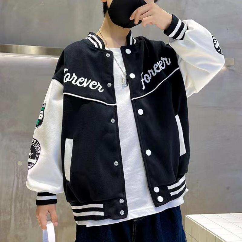 Boys Fashion Jacket 2025 Spring and Autumn Children's Handsome Baseball Uniform