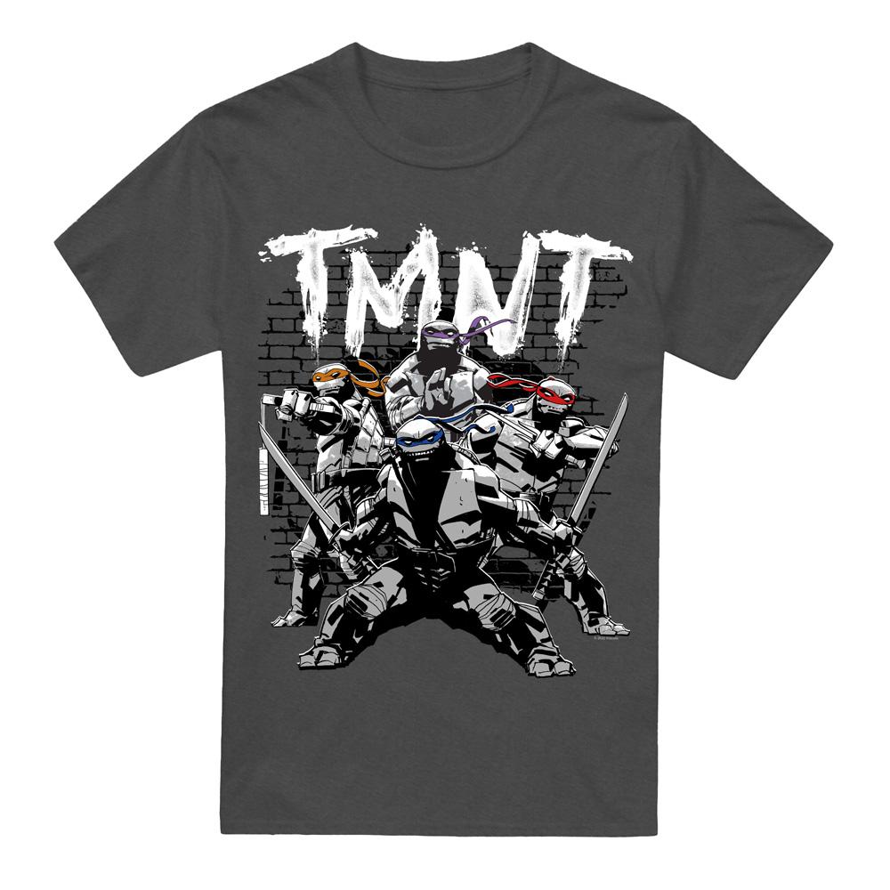 Teenage Mutant Ninja Turtles Unisex Adult TMNT Team T-Shirt