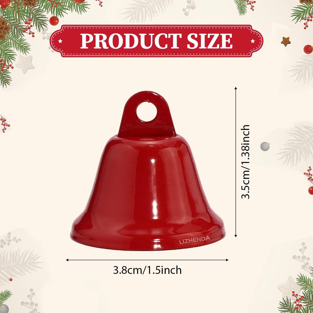 Small Christmas Bell Pendant Decoration Ornament Xmas Tree Hanging Home