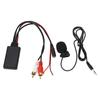 Bluetooth AUX Module 2 RCA Cable Adapter with Hands‑Free Microphone for for Alpine for Pioneer