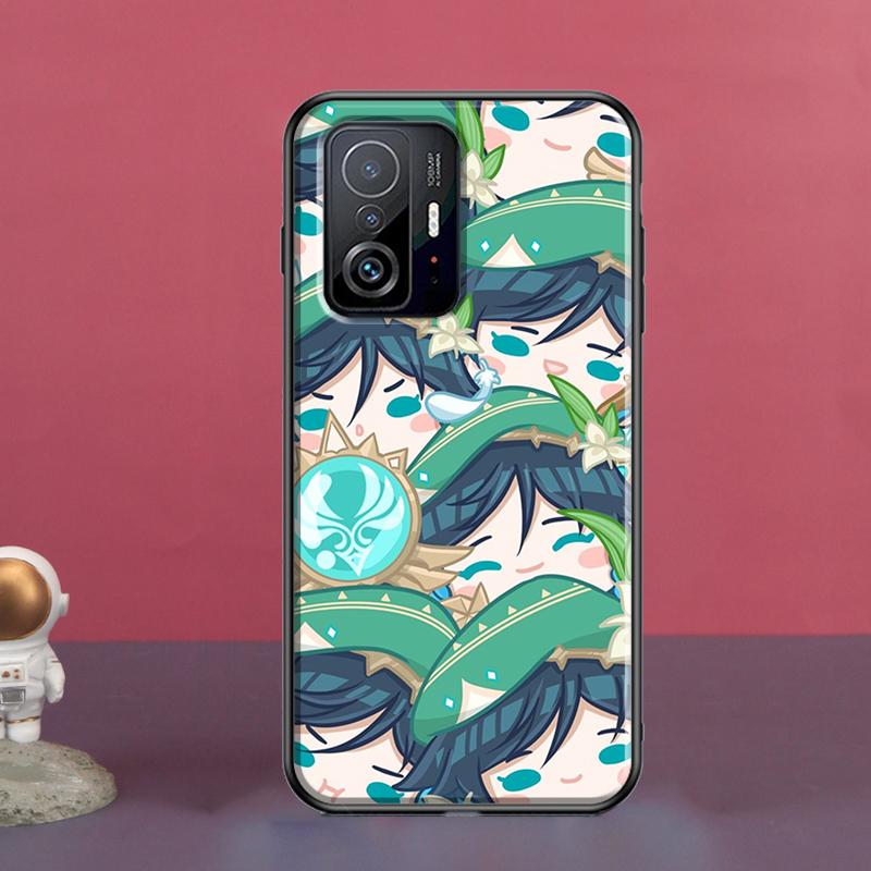

Милый мультяшный Genshin Impact для POCO X5 X3 F5 Pro X4 F4 GT M5s C40 F3 чехол для Xiaomi 13 Lite 12 11T 12T Pro 12X чехол Xiaomi 12T (12T Pro)