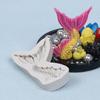 Easy Releasing Mermaids Tail Baking Mold Silicone Baking Supplies Fondant Mooulds Suitable for Cake Decorating Projects