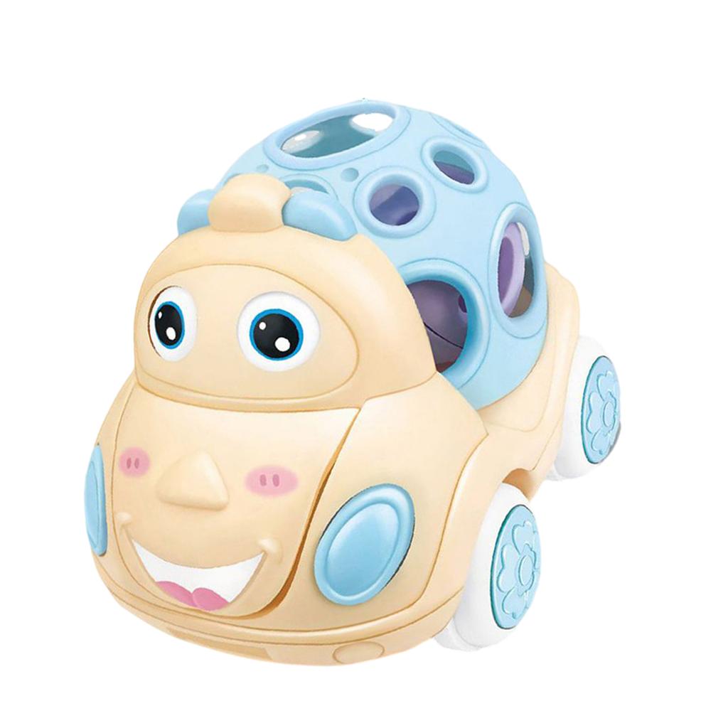 Funny Cartoon Bear Inertia Car Toy for Kids Enhances Fine Motor Skill for Children Interactive Toy Car Push and Go Toy