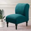 Armless Chair Cover Single Sofa Slipcover Modern Accent Stretch Chair Covers Elastic Cheap Couch Protector Cover For Home Hotel