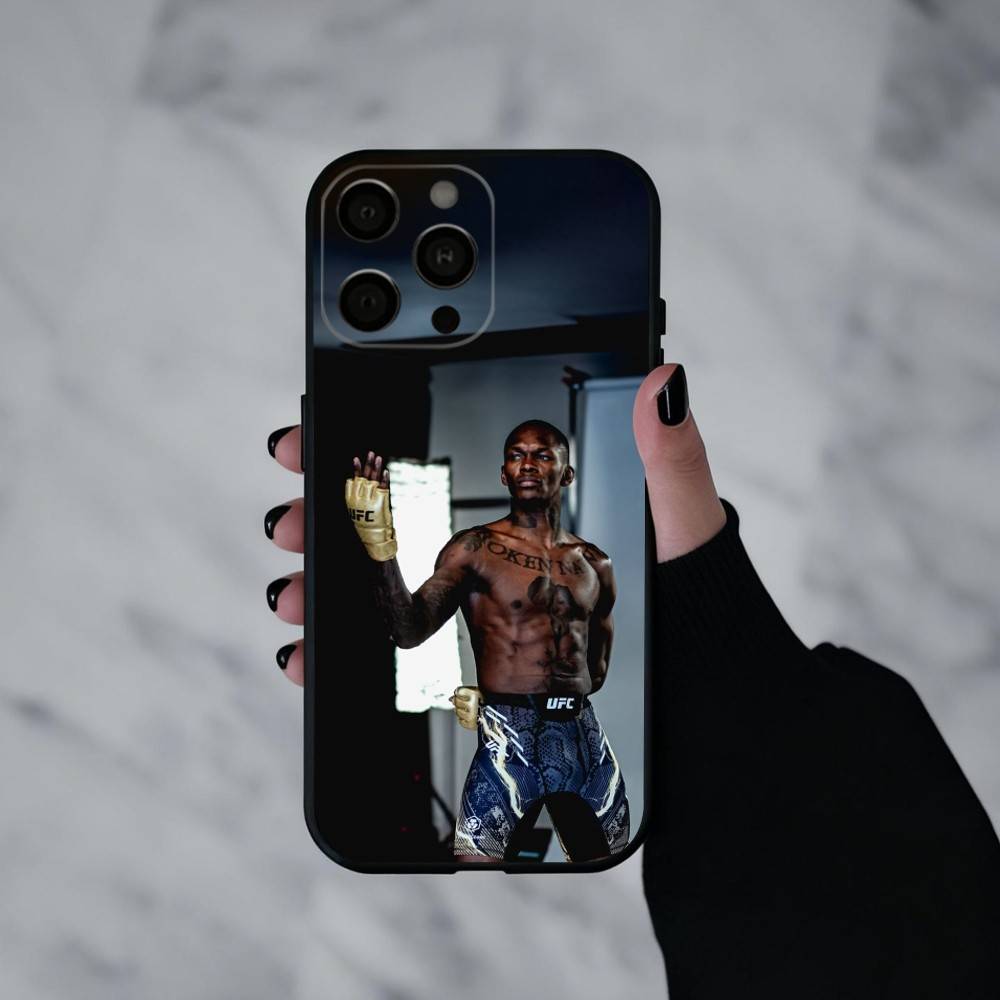 I-Israel A-Adesanya-A Phone Case For iPhone 17pro, 16,15,14,13,12,11 X XR Plus,Others Soft Black Cover