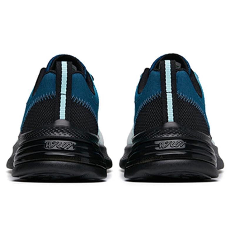 Anta Running Collection Cushioned Slip-Resistant Abrasion-Resistant Low-Top Running Shoes Men's White Blue Sneakers 112225522-3
