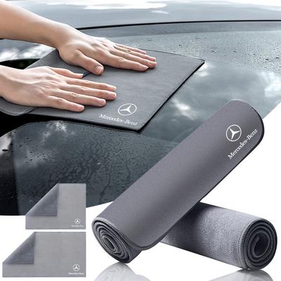 Car Suede Clean Leather Cloth Motorcycle Washing Towel For V177 W247 W176 W177 W207 W203 W204 GLA GLC X253 GLK Class Accessories